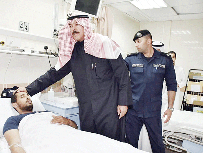 الخالد: رجال الأمن فداء للوطن