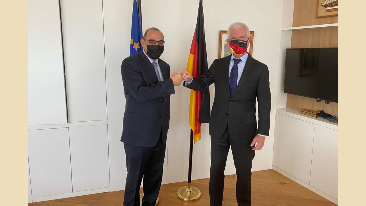 السفير العراقي يلتقي السفير الألماني