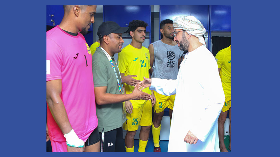 السفير العماني يهنئ نادي السيب بمناسبة تأهله إلى نهائي كأس الإتحاد الآسيوي
